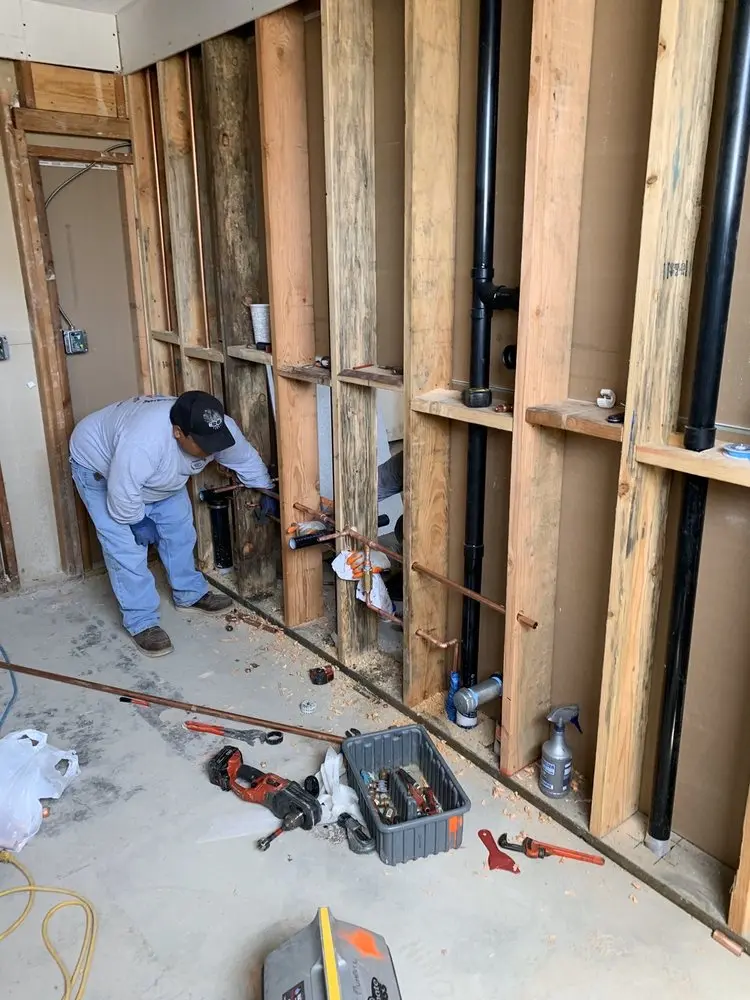 Commercial rough-in plumbing for Gas Line Repair in Gibsondale